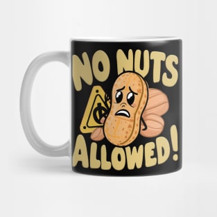 No Nuts Allowed!, Peanut Design Mug